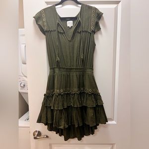 Beautiful MISA Los Angeles military style dress
